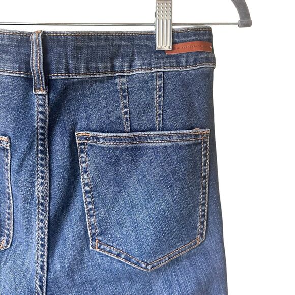 ANTHROPOLOGIE‎ Pilcro and The Letterpress High Rise Denim Leggings Sz 26 - Picture 5 of 7